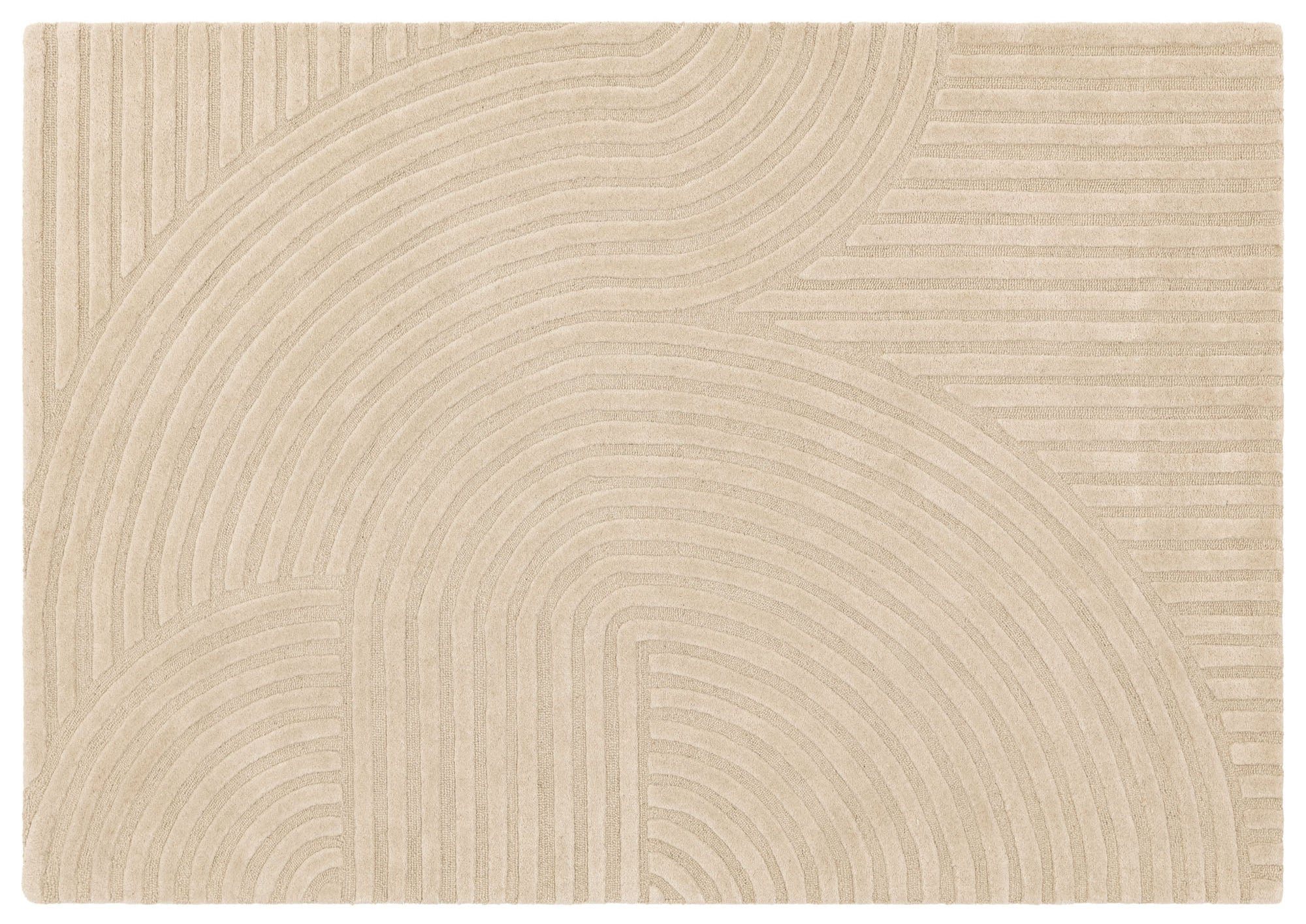 Hague Curve Sand Rug