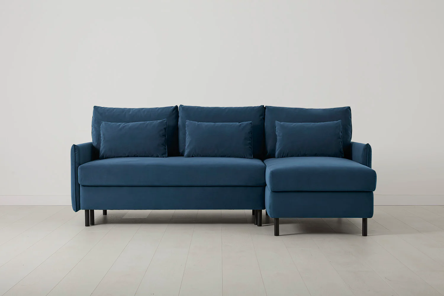 Model 12 Sofa Bed with Storage 3 Seater Right Chaise - Image 11