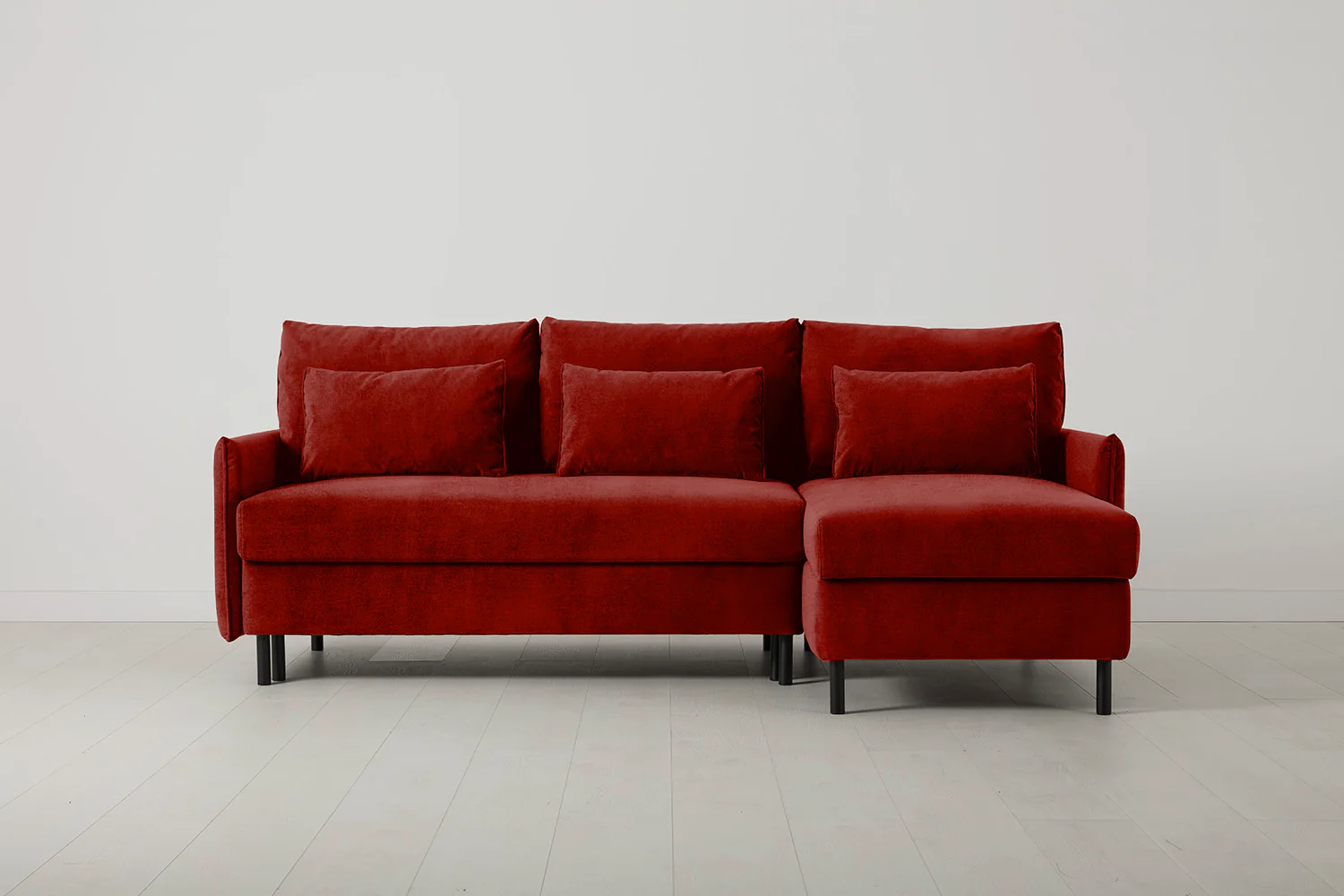Model 12 Sofa Bed with Storage 3 Seater Right Chaise - Image 13