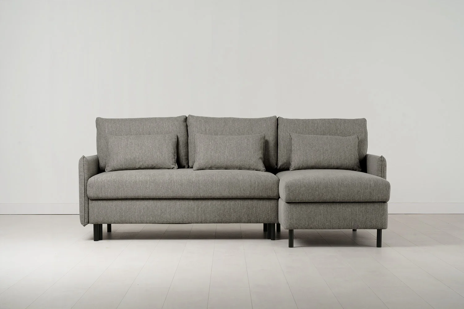 Model 12 Sofa Bed with Storage 3 Seater Right Chaise - Image 5