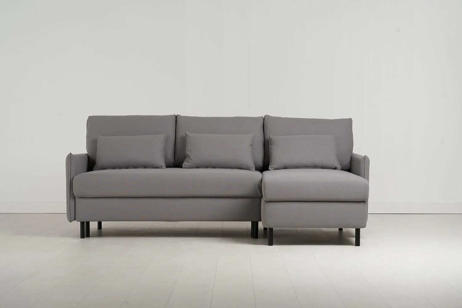 Model 12 Sofa Bed with Storage 3 Seater Right Chaise - Image 6