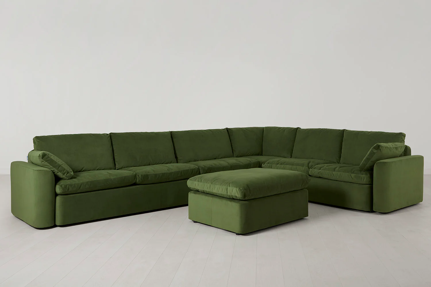 Model 13 Large Corner Sofa with Ottoman - Image 14