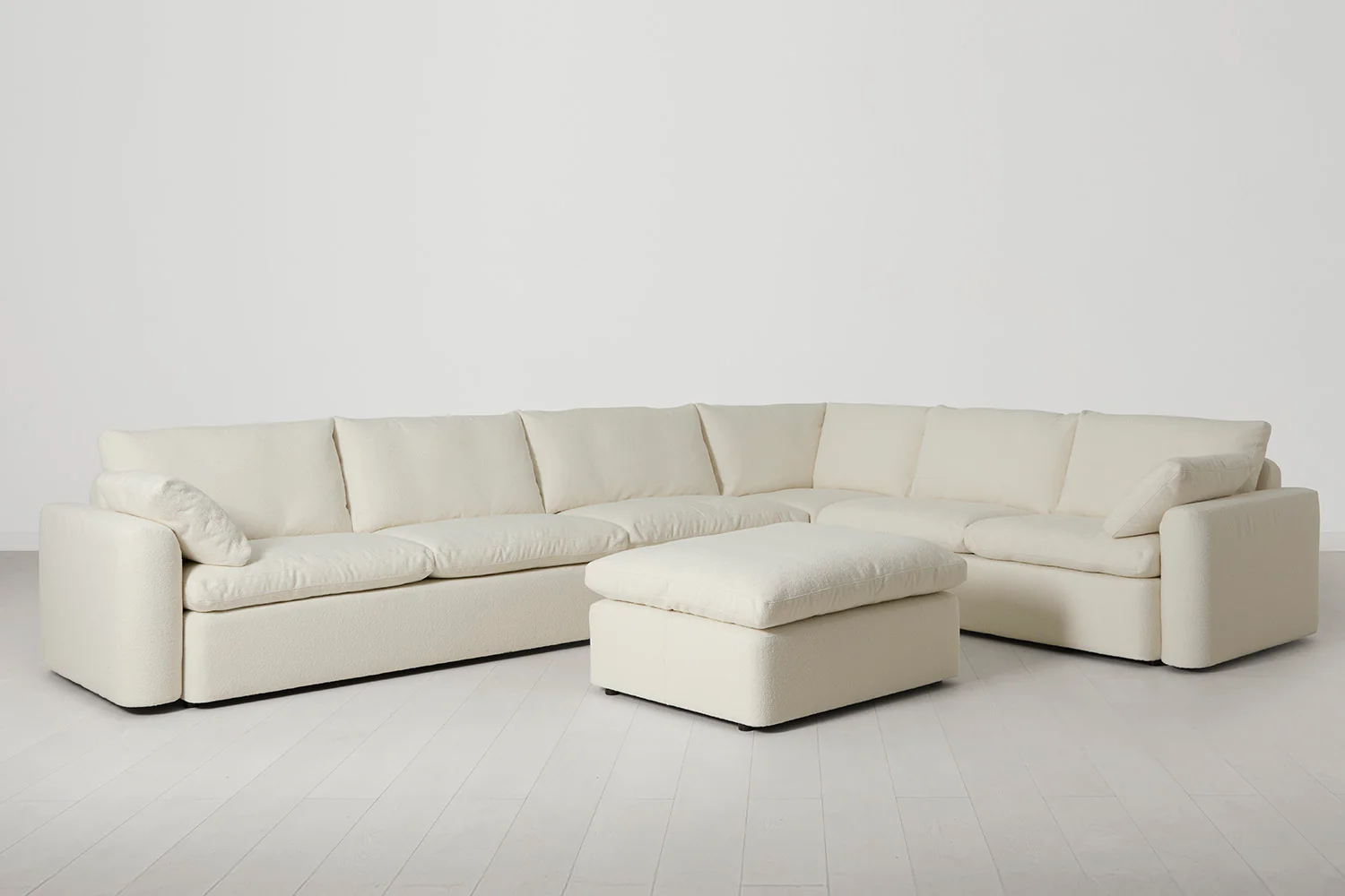 Model 13 Large Corner Sofa with Ottoman - Image 16