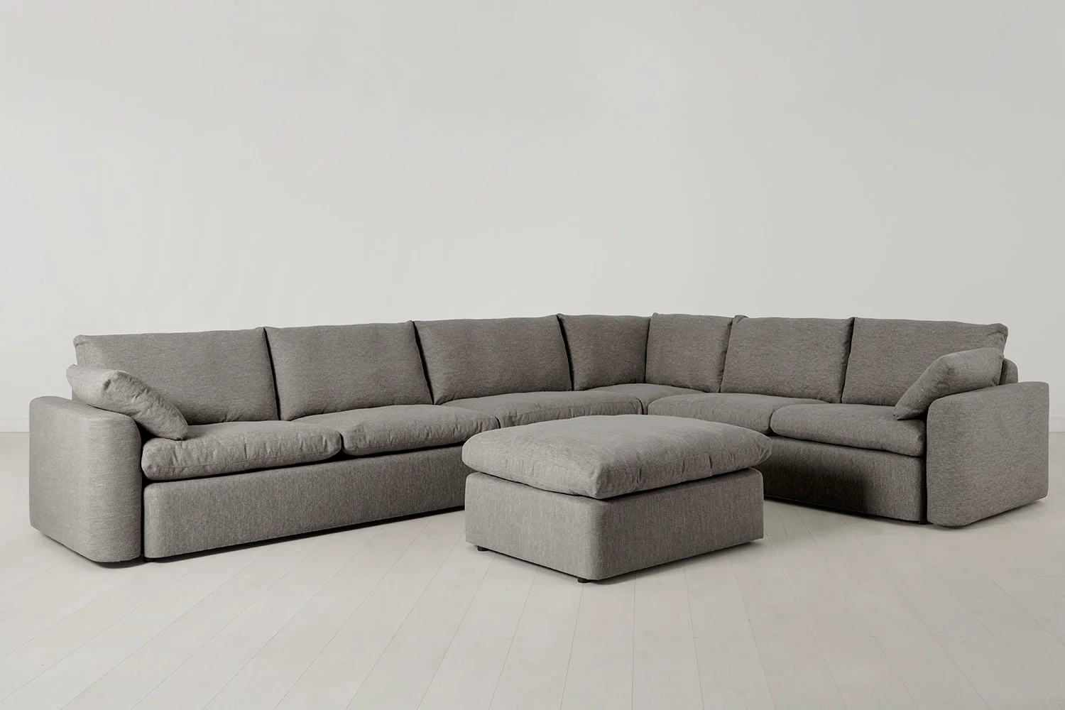 Model 13 Large Corner Sofa with Ottoman - Image 4