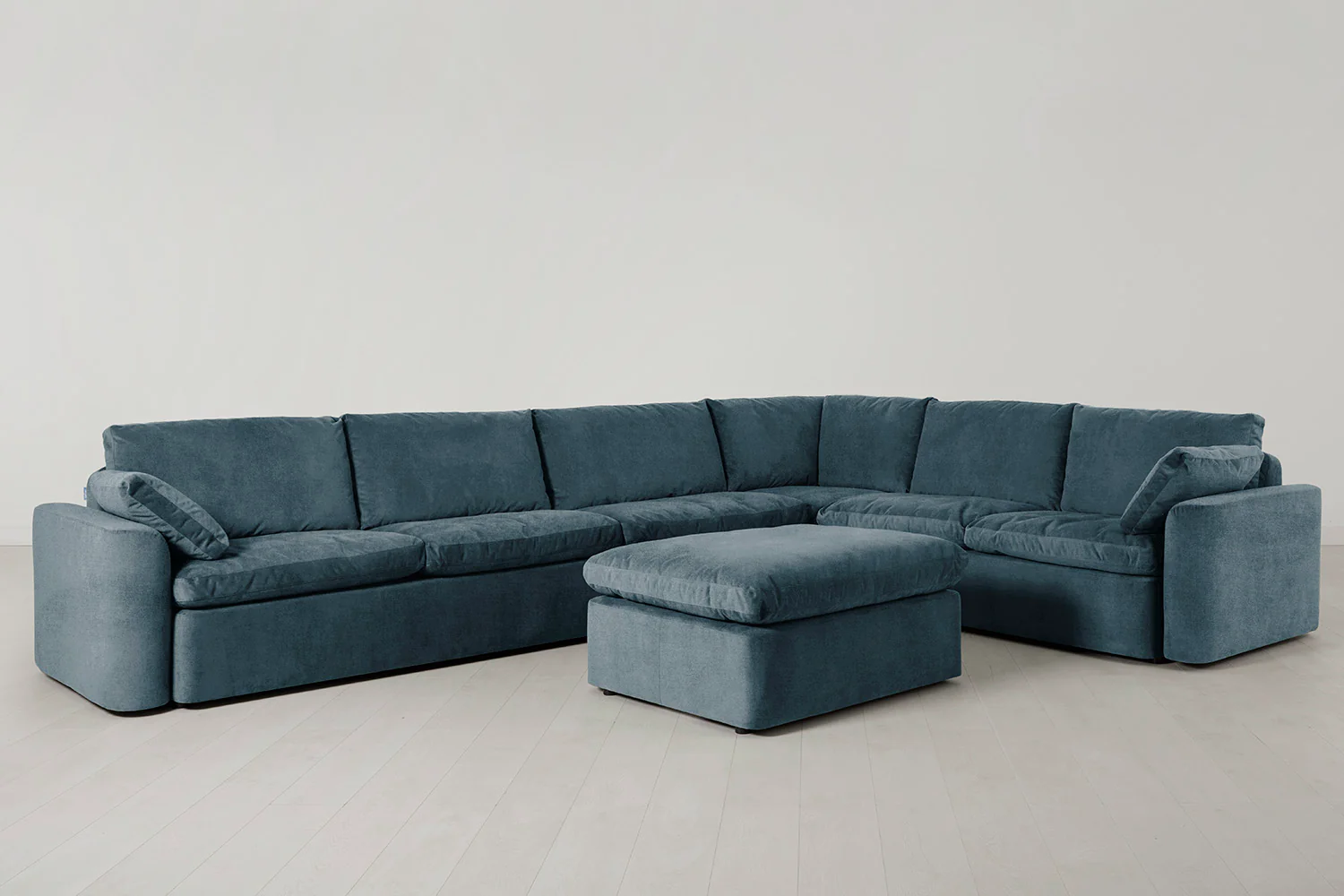 Model 13 Large Corner Sofa with Ottoman - Image 6