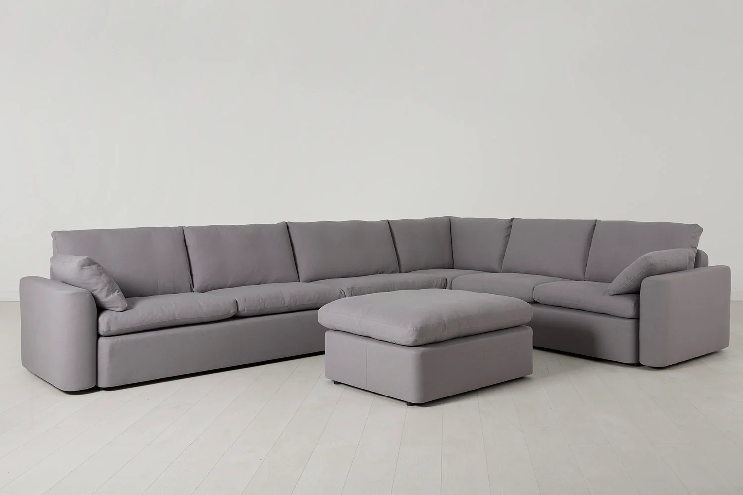 Model 13 Large Corner Sofa with Ottoman - Image 8